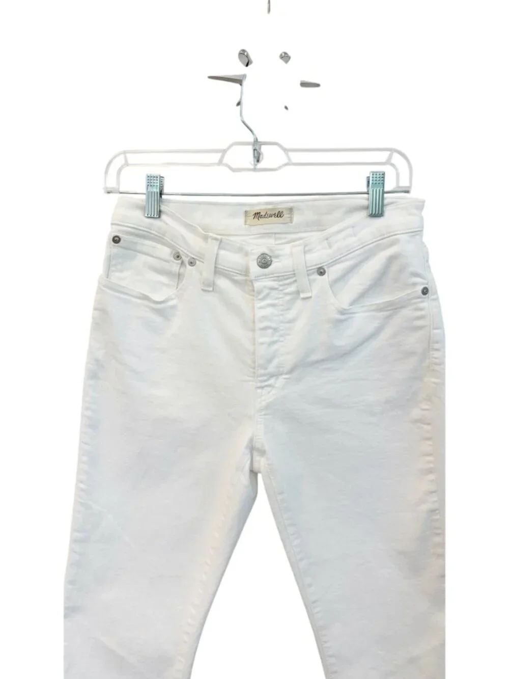 Madewell Cali Demi Bootcut Jeans White 27P Petite
